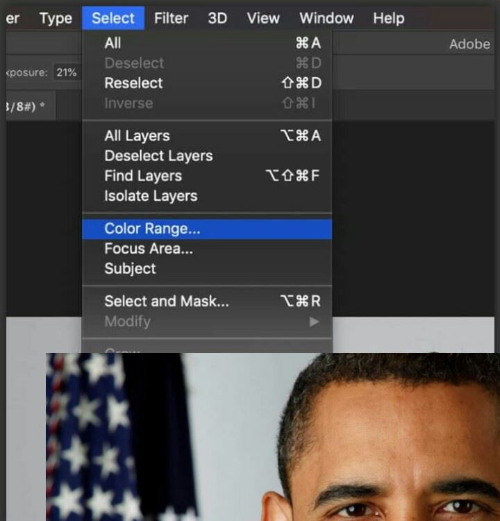 Color Range option
