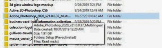 Install the file
