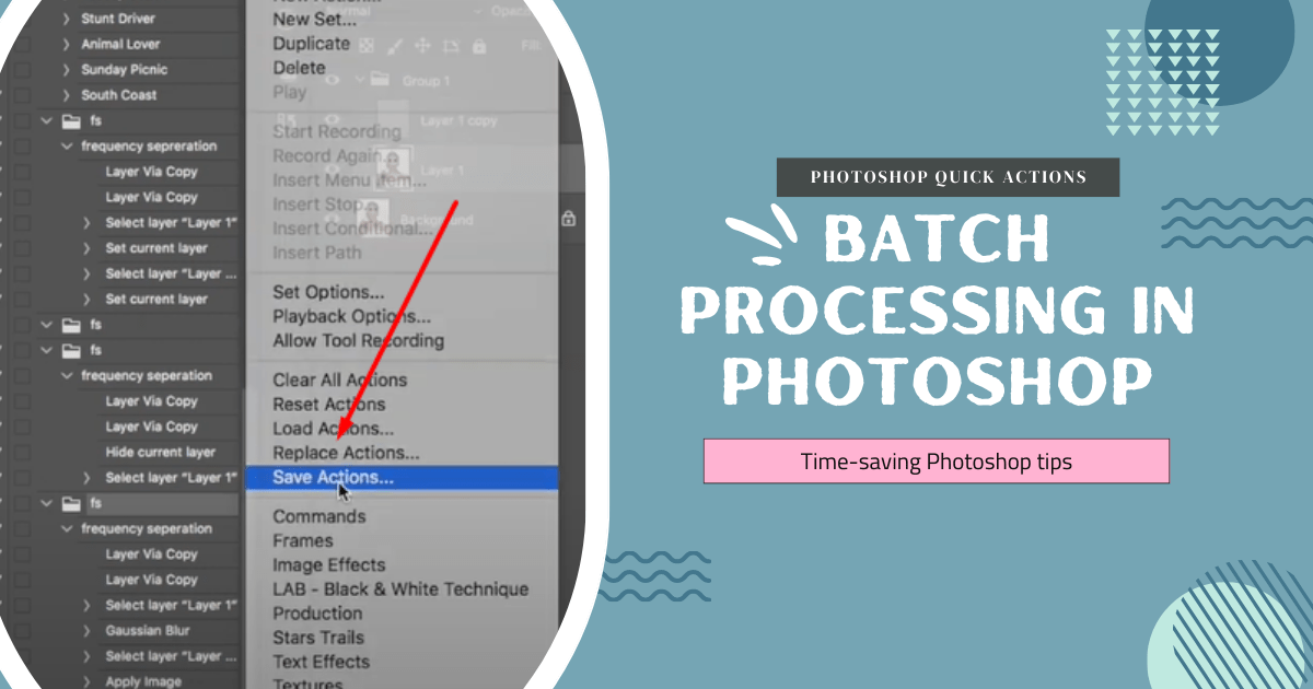 🎨 Boost Your Workflow With Photoshop Quick Actions In 2023