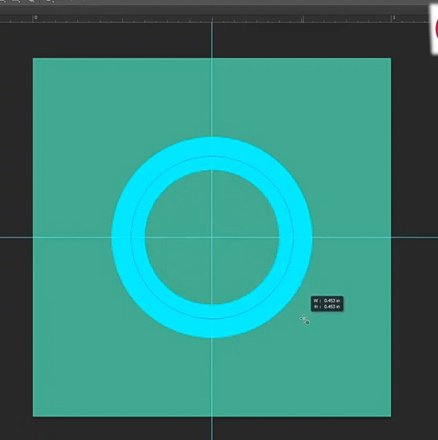 how to curve text-draw the second circle