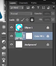 how to curve text in photoshop-lock the layers