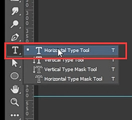 how to curve text-select type tool