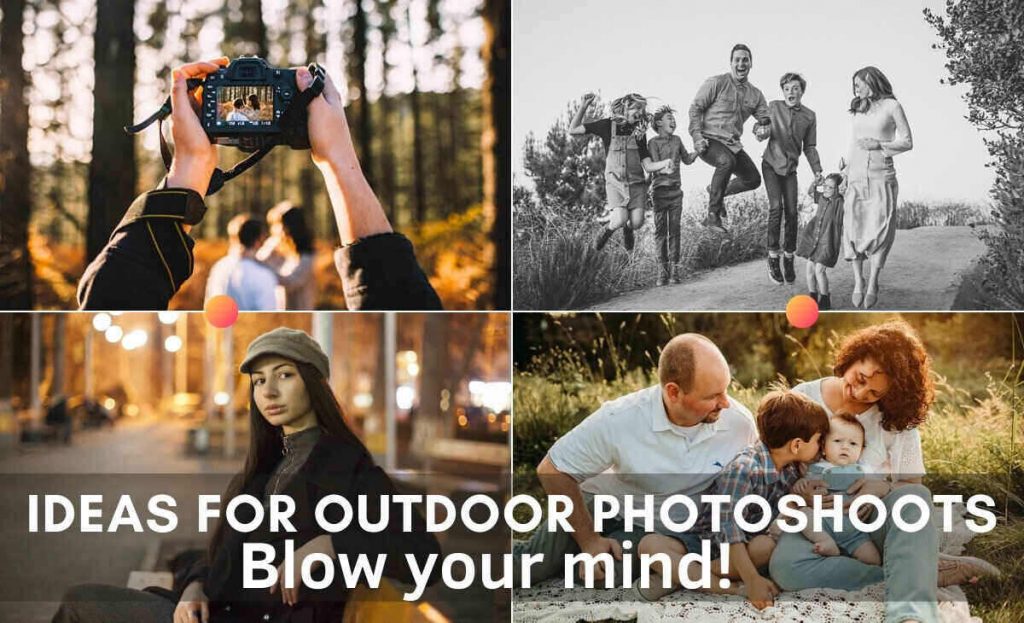 ideas for outdoor photoshoots
