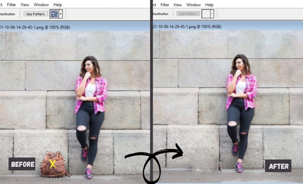 how to remove objects in photoshop