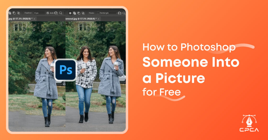 How to photoshop someone into a picture for free