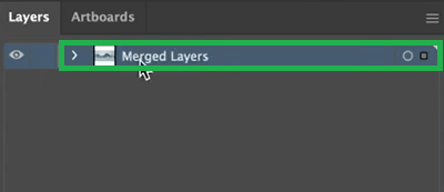 merged layers