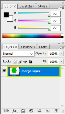 the merge layer