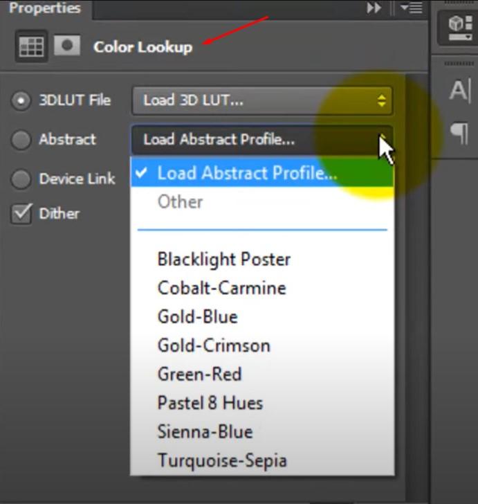 Color Lookup Layer