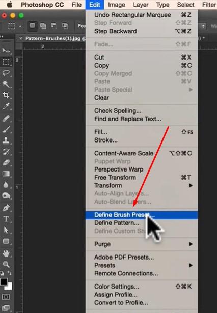 Creating a Custom Photoshop Brush