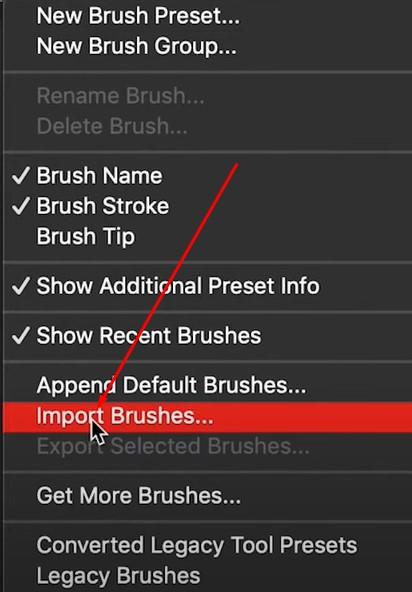 Installing Custom Photoshop Brushes