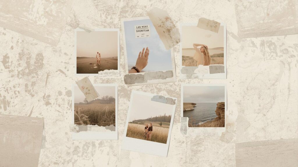 Collages or Grids Instagram story collage layout with multiple photography shots