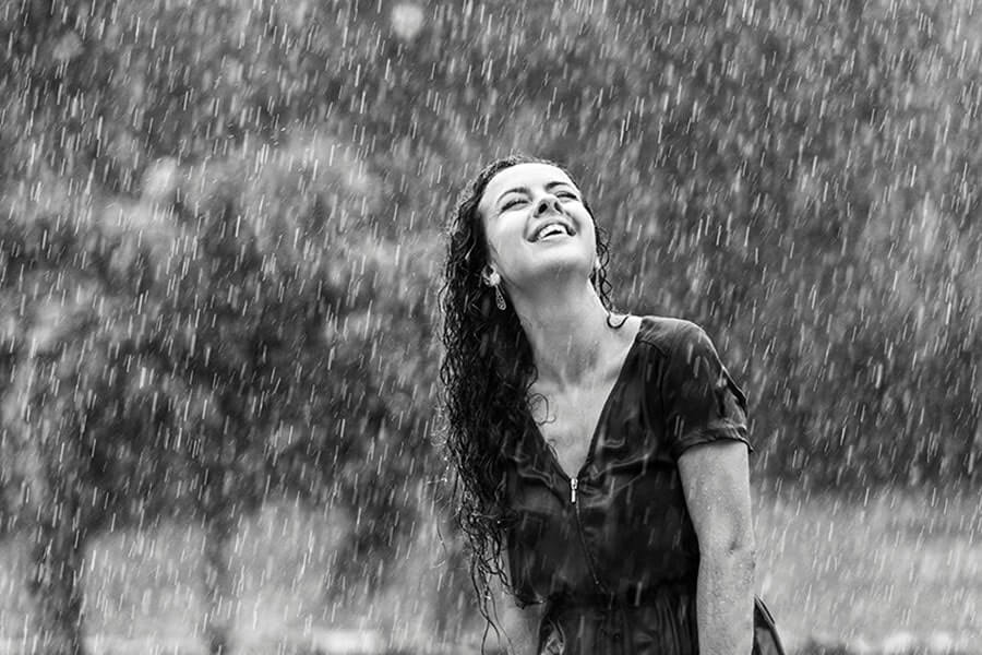 Fake Rain Spray Bottle Creative fake rain effect made using a spray bottle for photography.