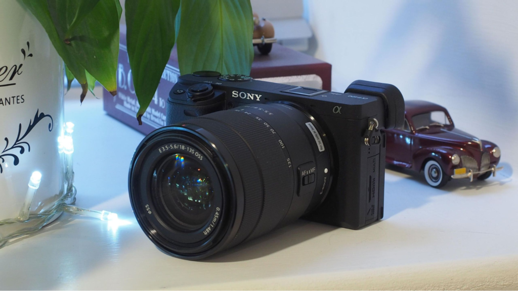 Sony A6400 mirrorless camera delivering excellent results for mid-range clothing photography setups
