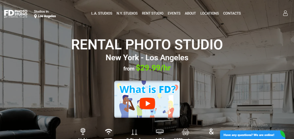 FD Photo Studio overview