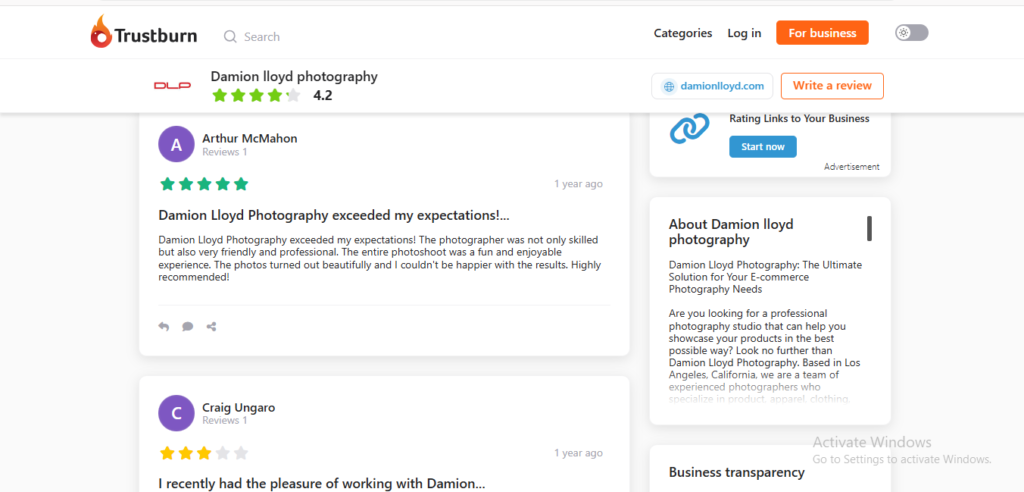 real client review damion lloyd photography