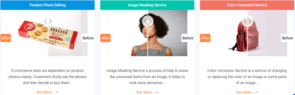 Clipping Path CA offers image editing services. Comparison of Clipping Path CA vs Path Edits