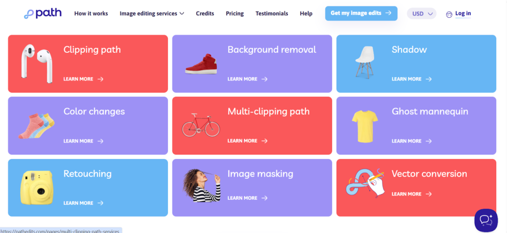 Path Edits services