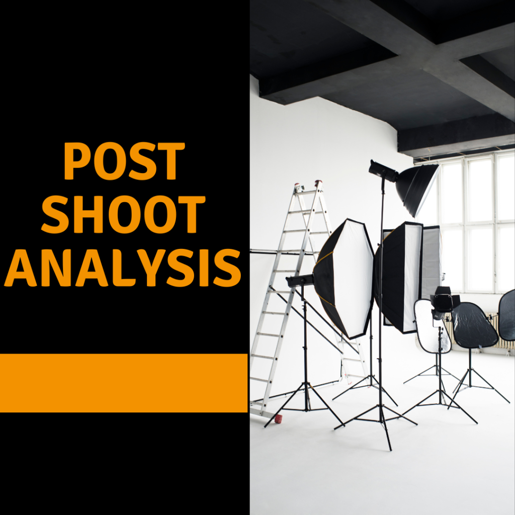 post shoot analysis