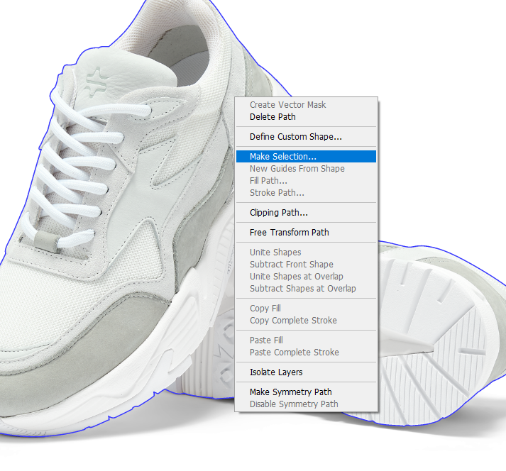 Make Selection select the option- make selection