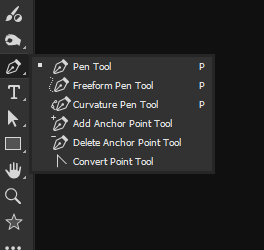 Used Tools use the pen tools