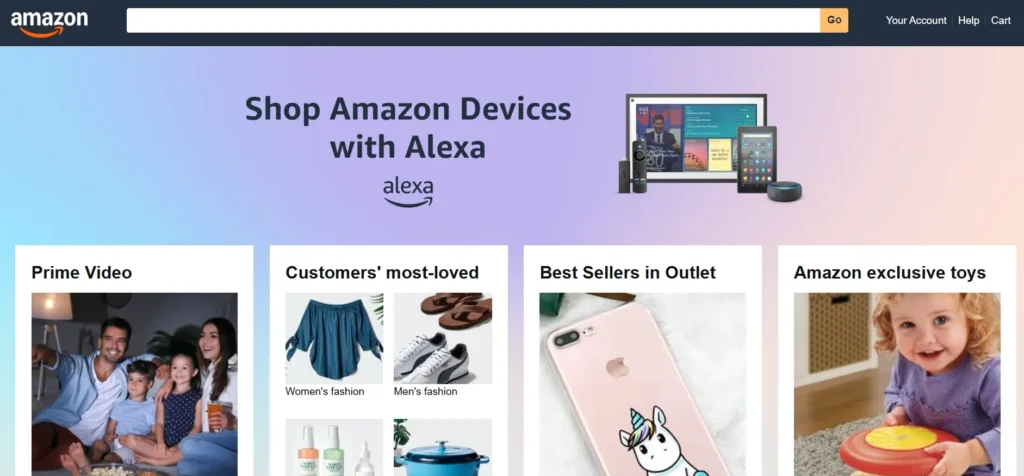 Screenshot of Amazon seller homepage featuring Clipping Path for E-commerce.