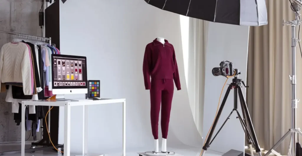 Fashion and apparel product photos refined with clipping path for sleek catalog presentation