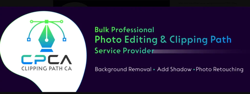clipping path ca banner Clipping Path CA website banner highlighting expert image editing, retouching, and clipping path solutions for eCommerce and photographers.