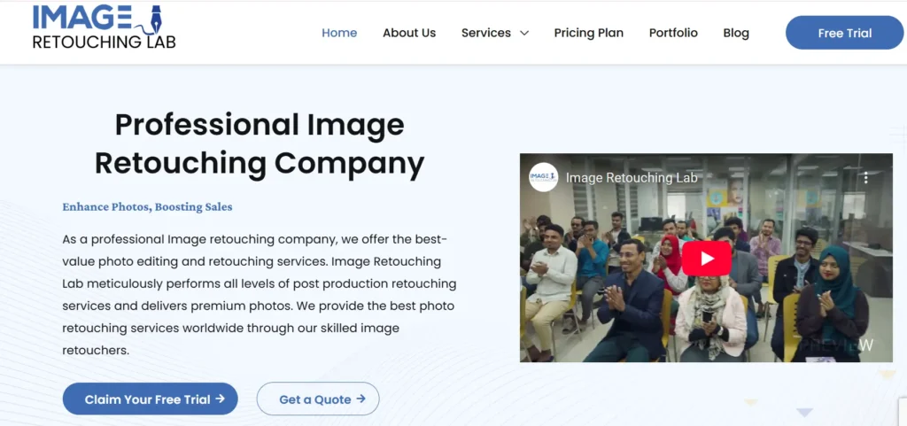 image retouching lab Screenshot of Image Retouching Lab