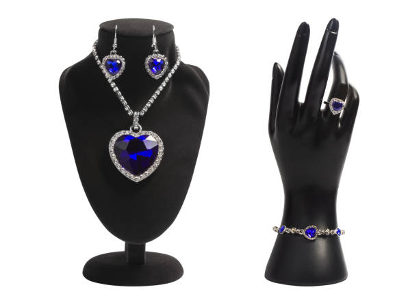 jewelery industry Jewelry product photo enhanced with ghost mannequin technique to emphasize fine details and craftsmanship.
