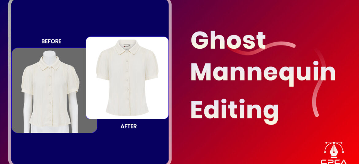 Step-by-step DIY ghost mannequin editing in Photoshop showing apparel photo retouching workflow.