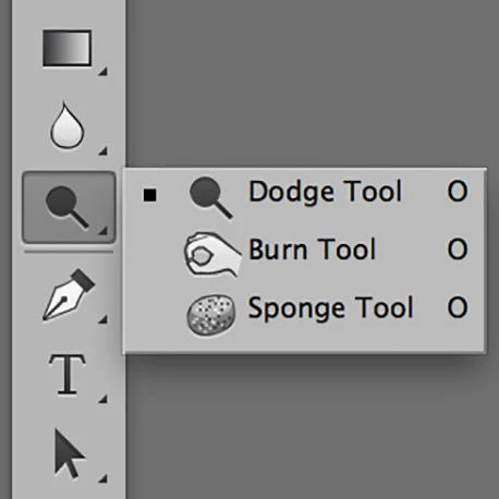 Cleaning mask edges using Dodge and Burn tools in Photoshop