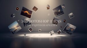 Photoshop ideas for photographers in 2026 featuring creative digital photo editing effects