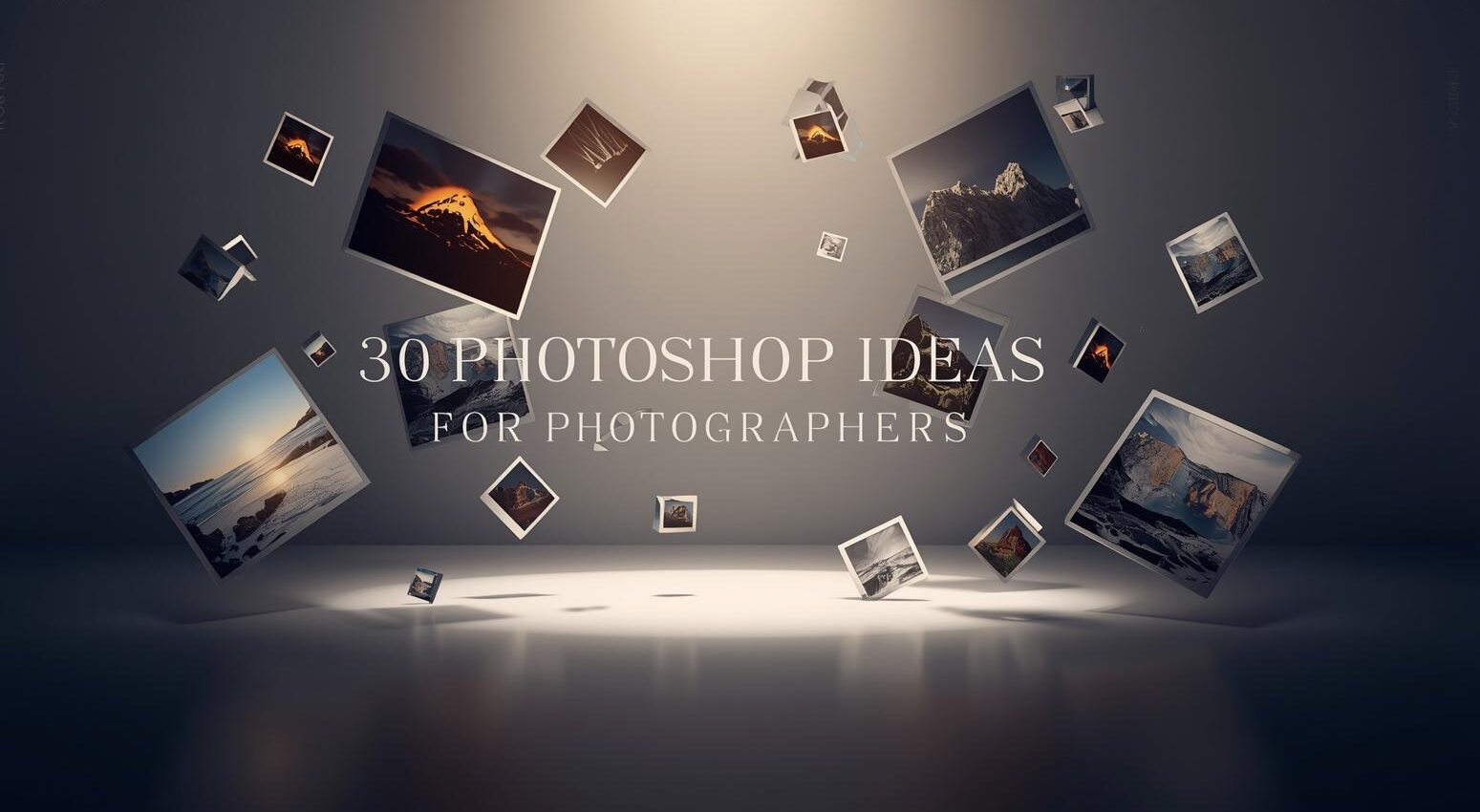 Photoshop ideas for photographers in 2026 featuring creative digital photo editing effects