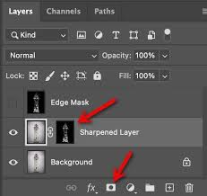 Sharpening or softening cutout edges for final Photoshop result